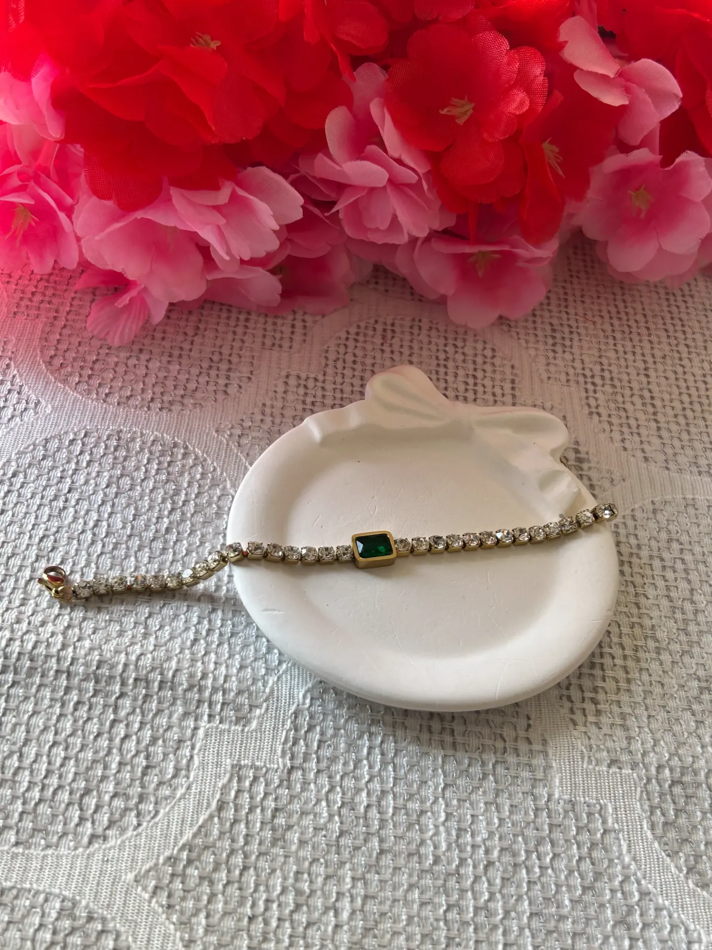 Emerald Tennis Bracelet